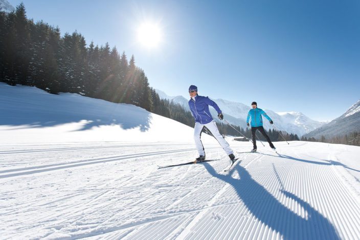 Langlaufen im Winterurlaub im Salzburger Land