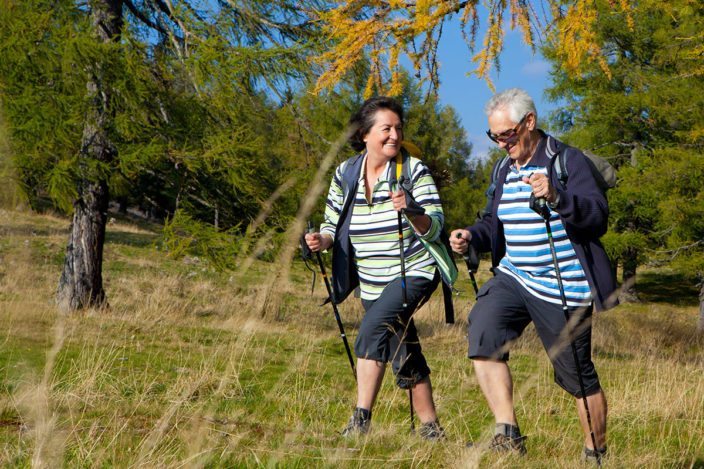 Nordic-Walking im Sommerurlaub in Flachau