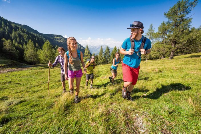 Wandern im Sommerurlaub in Flachau